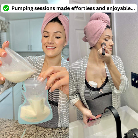 Pumply™ Wearable Breast Pumps and Go Cooling Bag Bundle