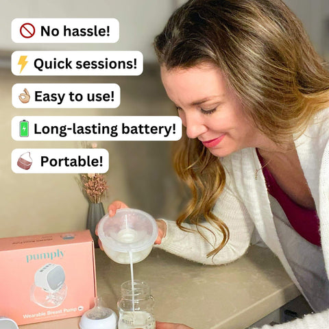 Pumply™ Wearable Breast Pump