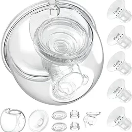 Wearable Breast Pump Milk Collector Cup Accessories