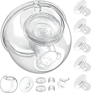 Wearable Breast Pump Milk Collector Cup Accessories