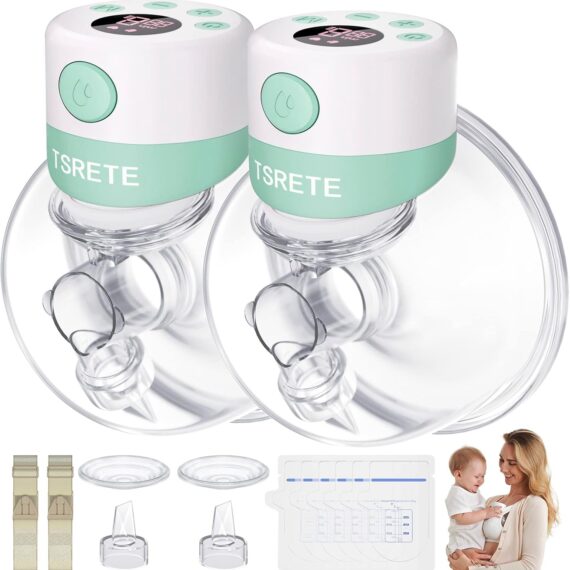 TSRETE Double Wearable Breast Pump