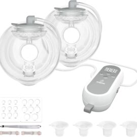 Saglve ABP-1308 Wearable Breast Pump _ 3 Modes, 9 Levels, Hands-Free Electric Pump