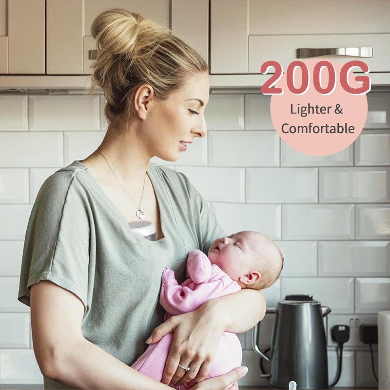 Saglve ABP-1506 Wearable Breast Pump | Double Hands-Free Electric Pump with Memory Function - Image 7