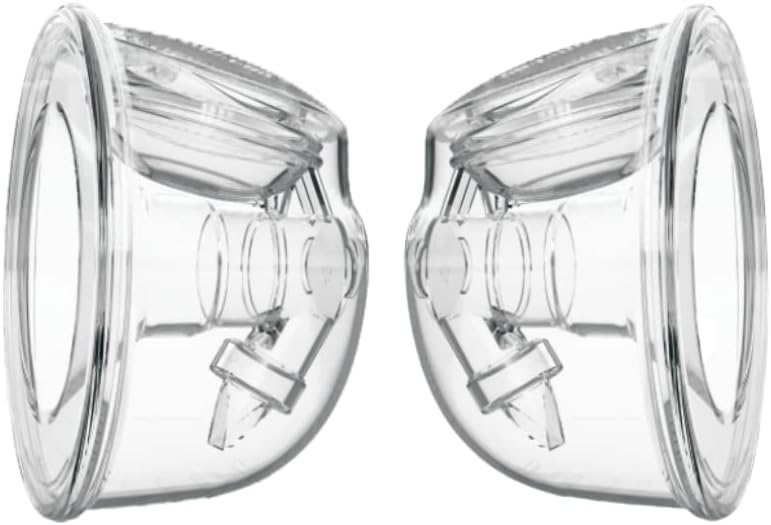 Zomee Hands-Free Collection Cups – 8oz Capacity – Includes 19mm