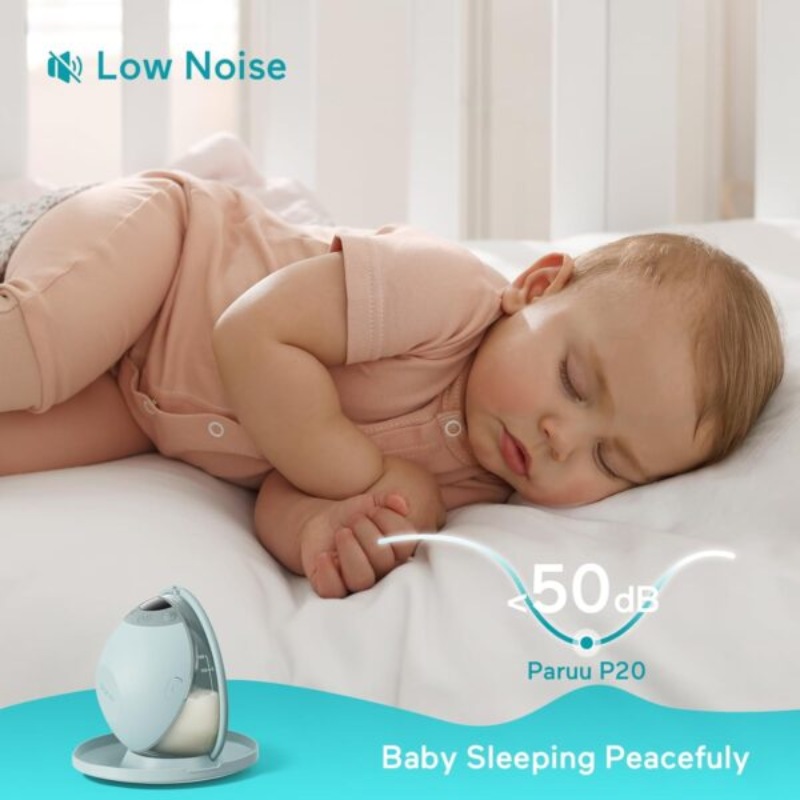 Paruu P20 Hands-Free Wearable Electric Breast Pump – 4 Modes