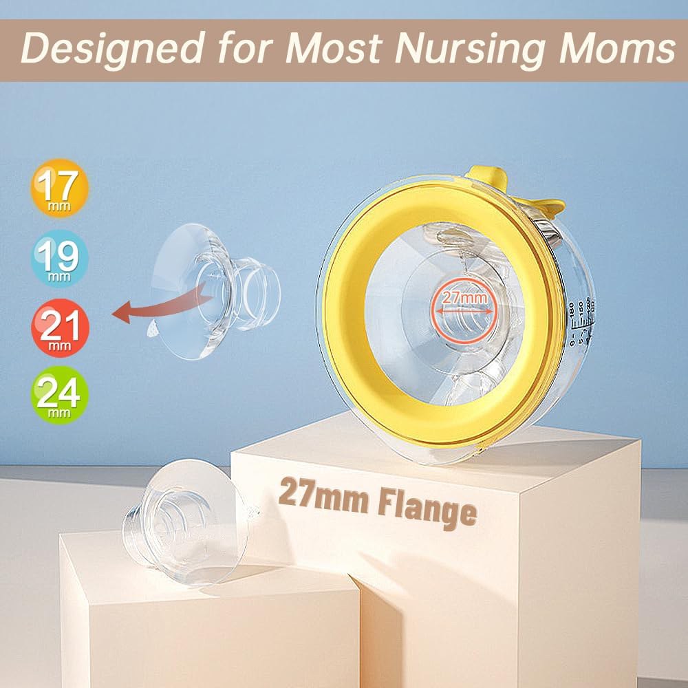 Hands-Free Collection Cups Compatible with Spectra